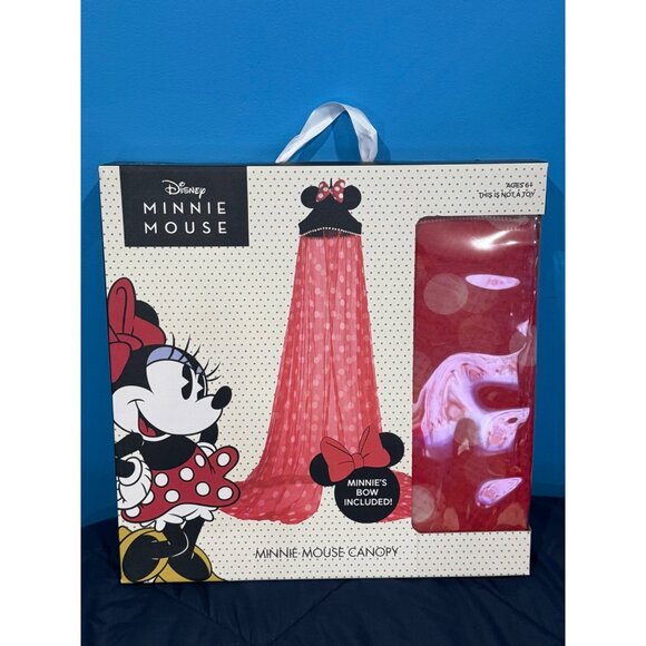 Mickey Mouse & Friends Kids Bed Canopy Curtains for Ceiling, Hanging Mosquito Ne - Picture 2 of 3